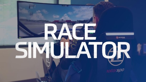 vidéo de simulation de course