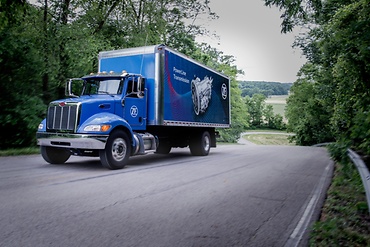 Wabco truck on street 