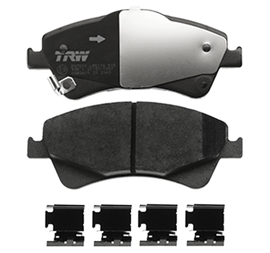 trw brake pad terminology