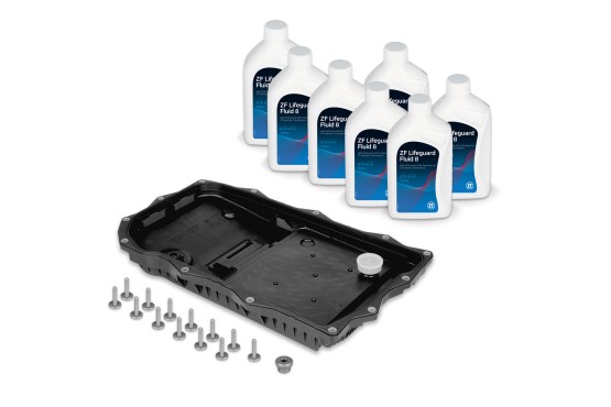 Kit de cambio de aceite con ZF LifeguardFluid 8